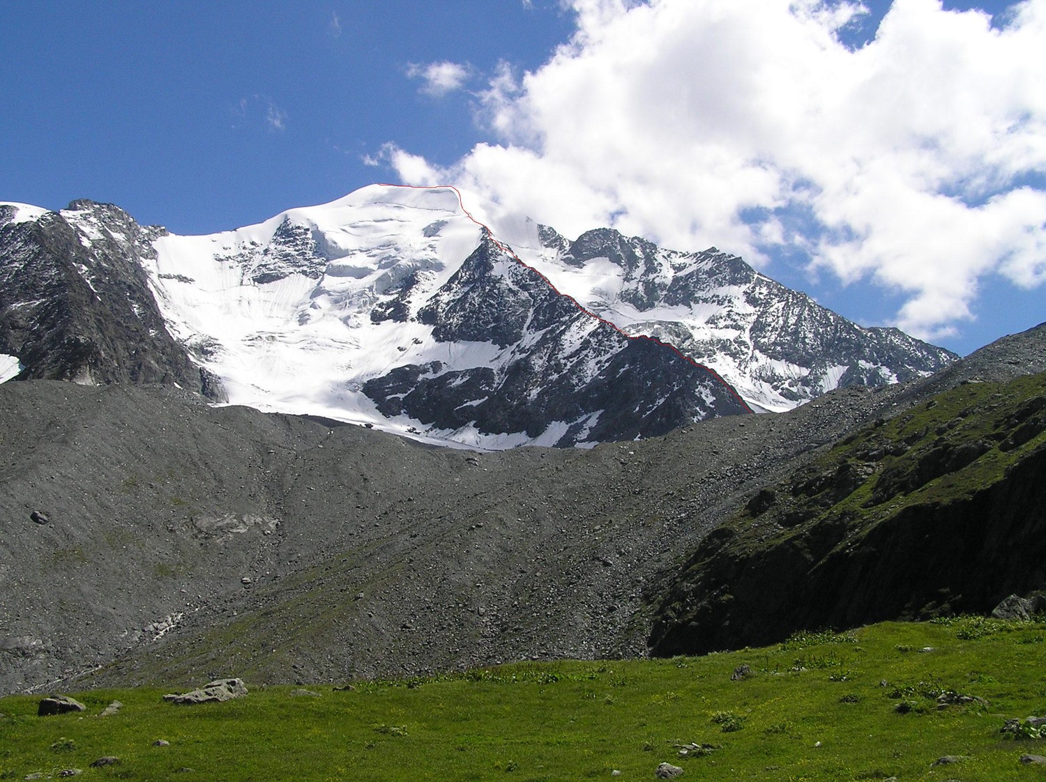 Petit Combin versant Nord