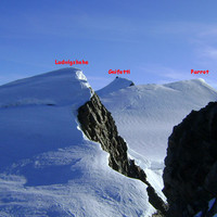 Scendendo dal versante N del Corno Nero
