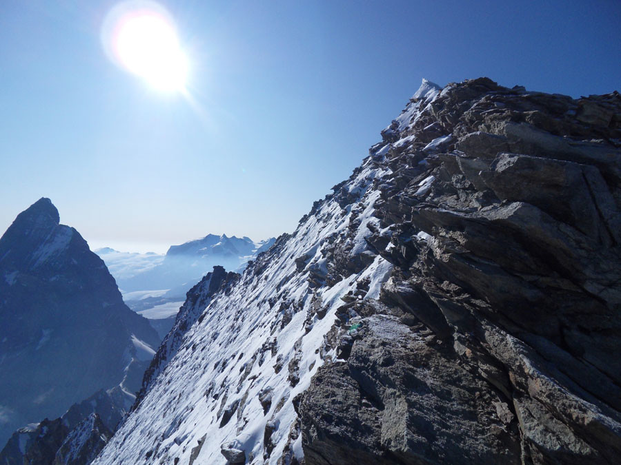 le Cervin et l'arête finale