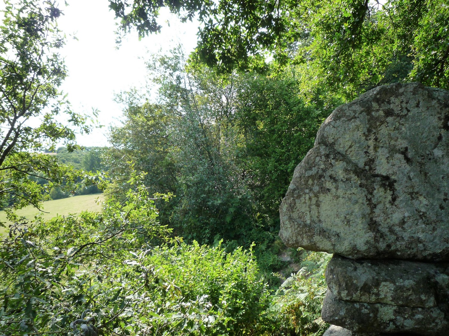 Rocher du Manis, paysage
