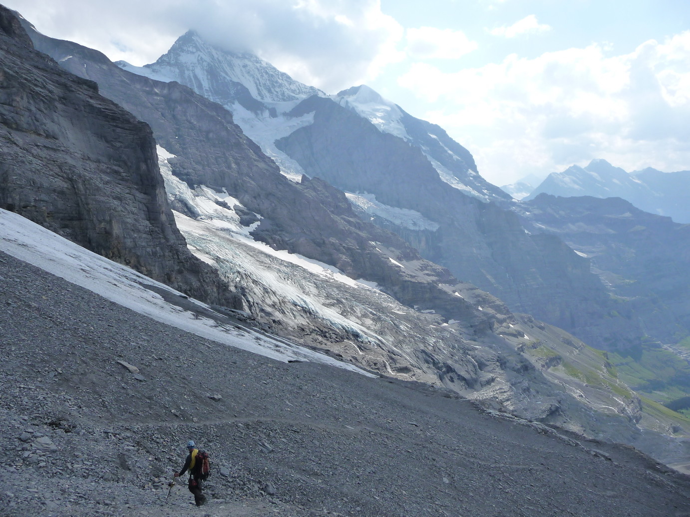 Fin de la descente