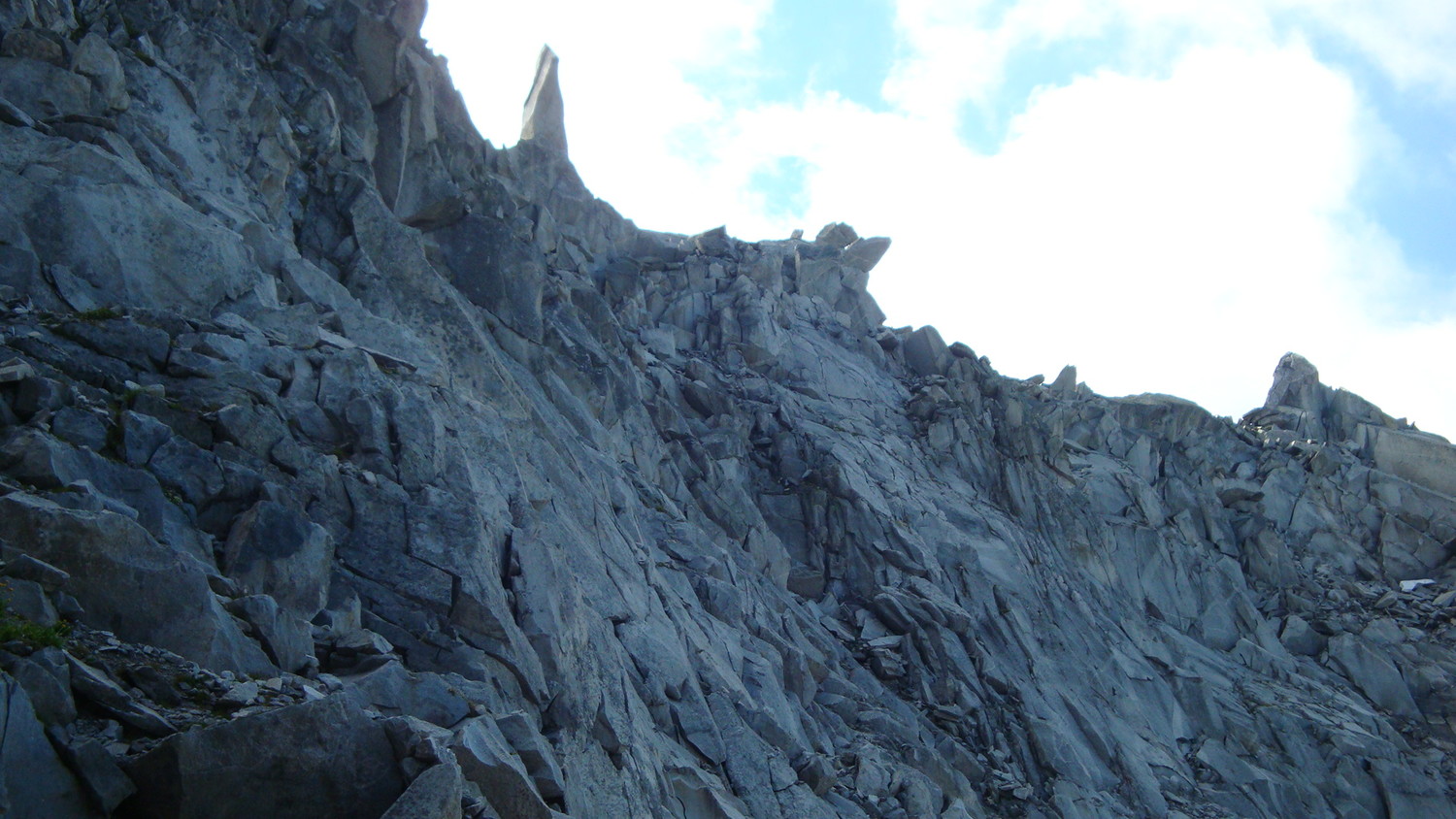 Arête avec l'Innominata
