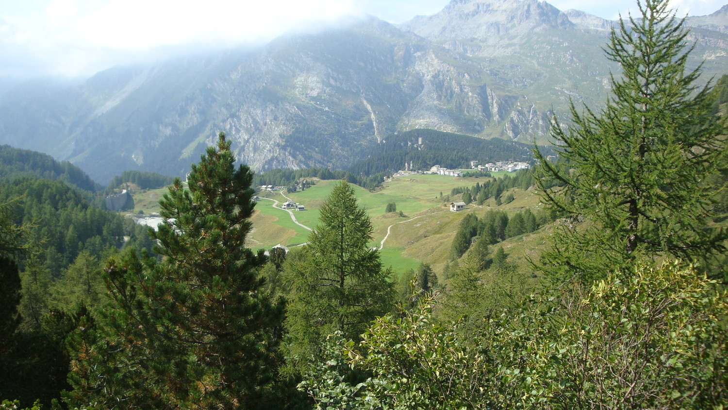 Maloja en vue