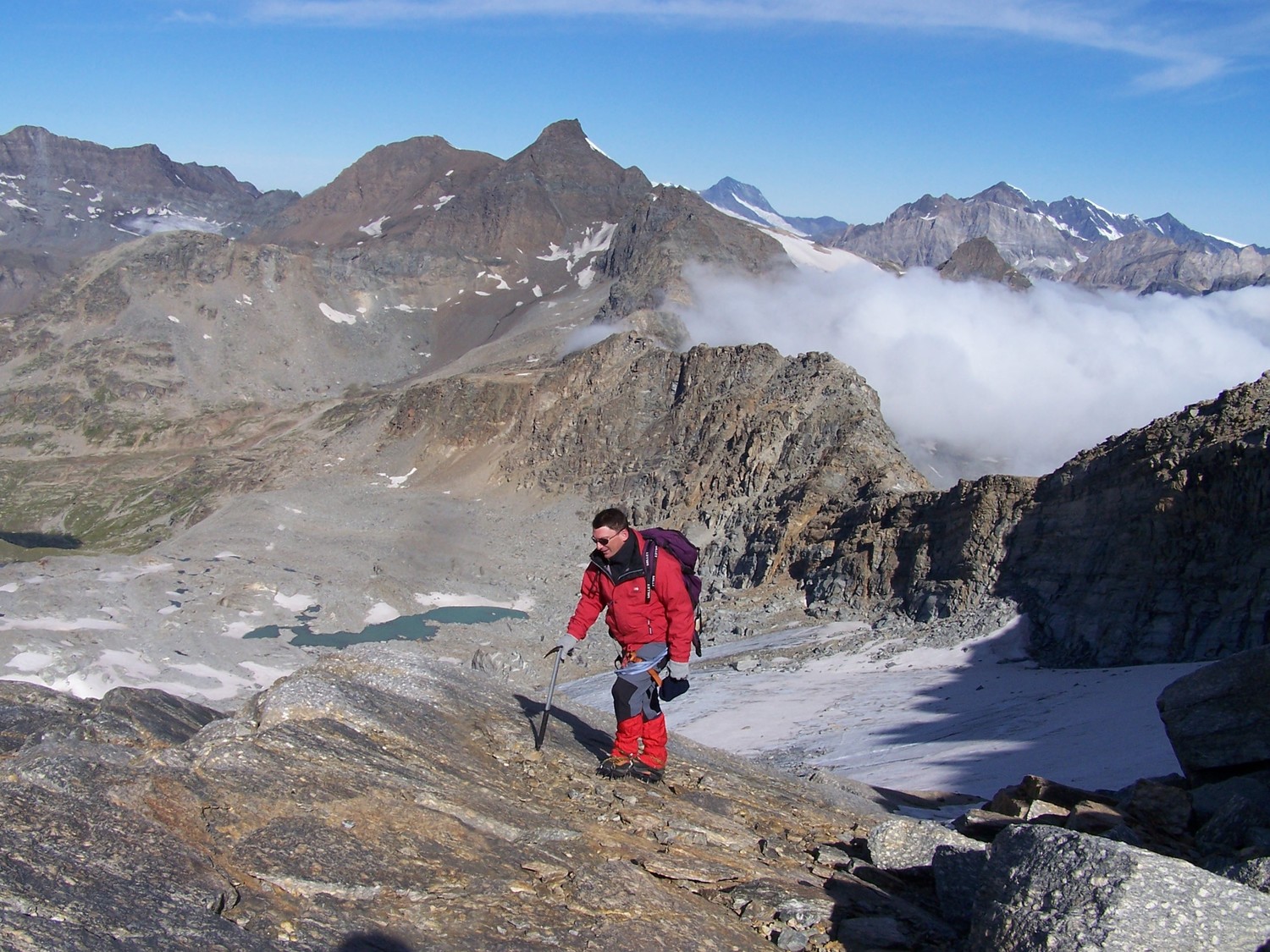 Fred au col du l'Uja