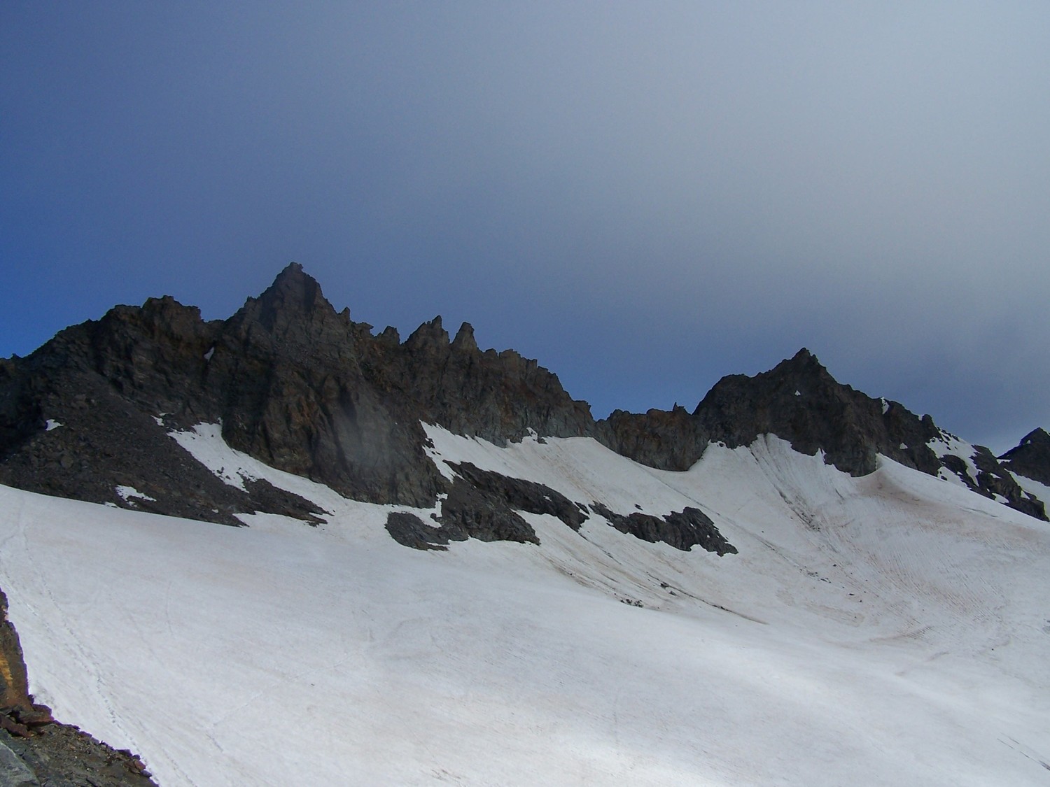 Ptes de Labby et du Génépy vu du col de Labby