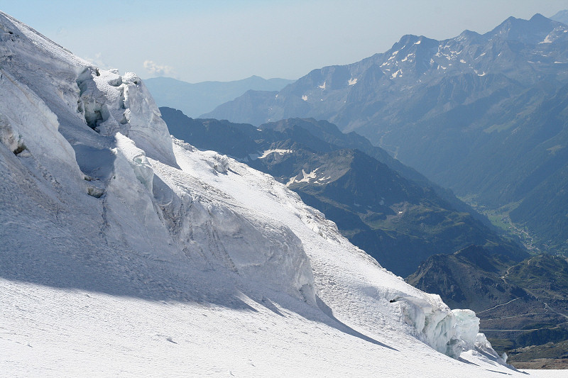 Séracs du glacier du Lys