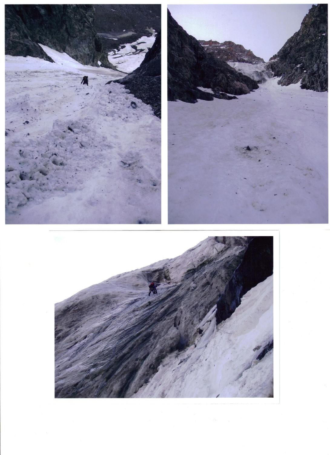 Départ Couloir Roche Faurio