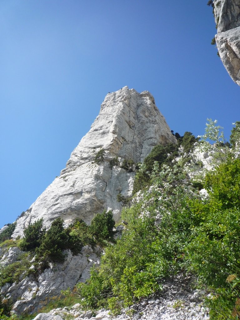 Aiguillette St Michel vu de son pied