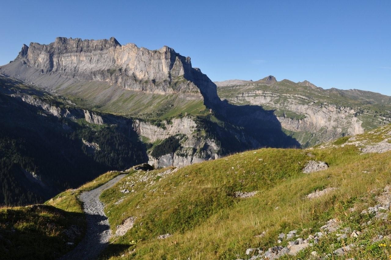 Fiz en montant au Grenairon