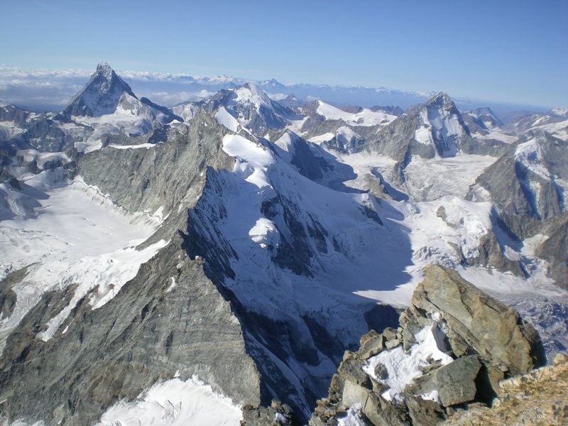 la vue du sommet, pas mal non ?