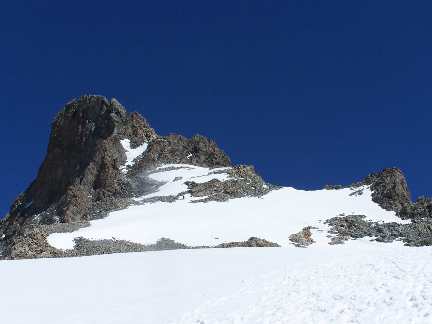 L'arête W du sommet W du Rateau