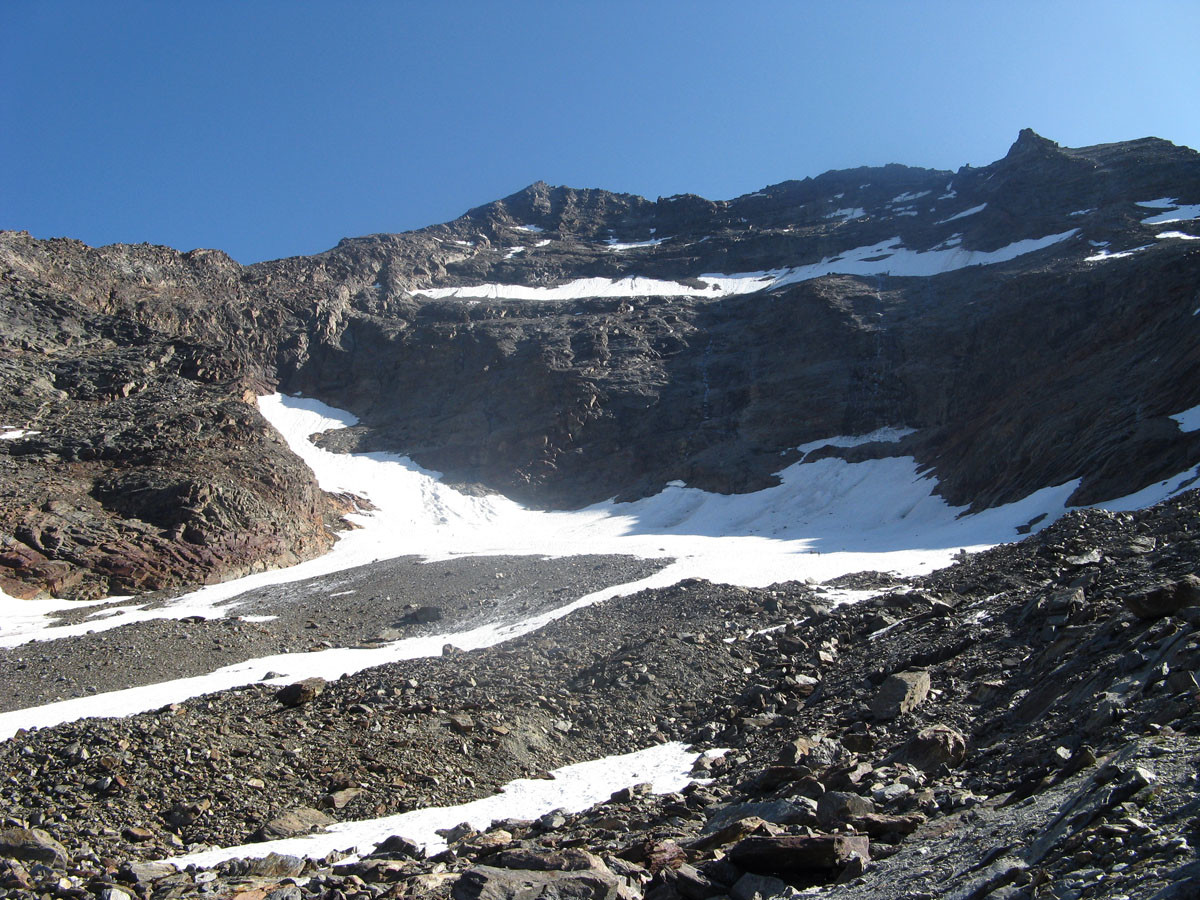 Lagginhorn e Laggingletscher.