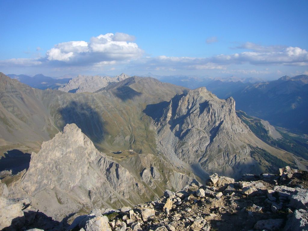 les arêtes de la bruyère et l'aiguillette du lauzet