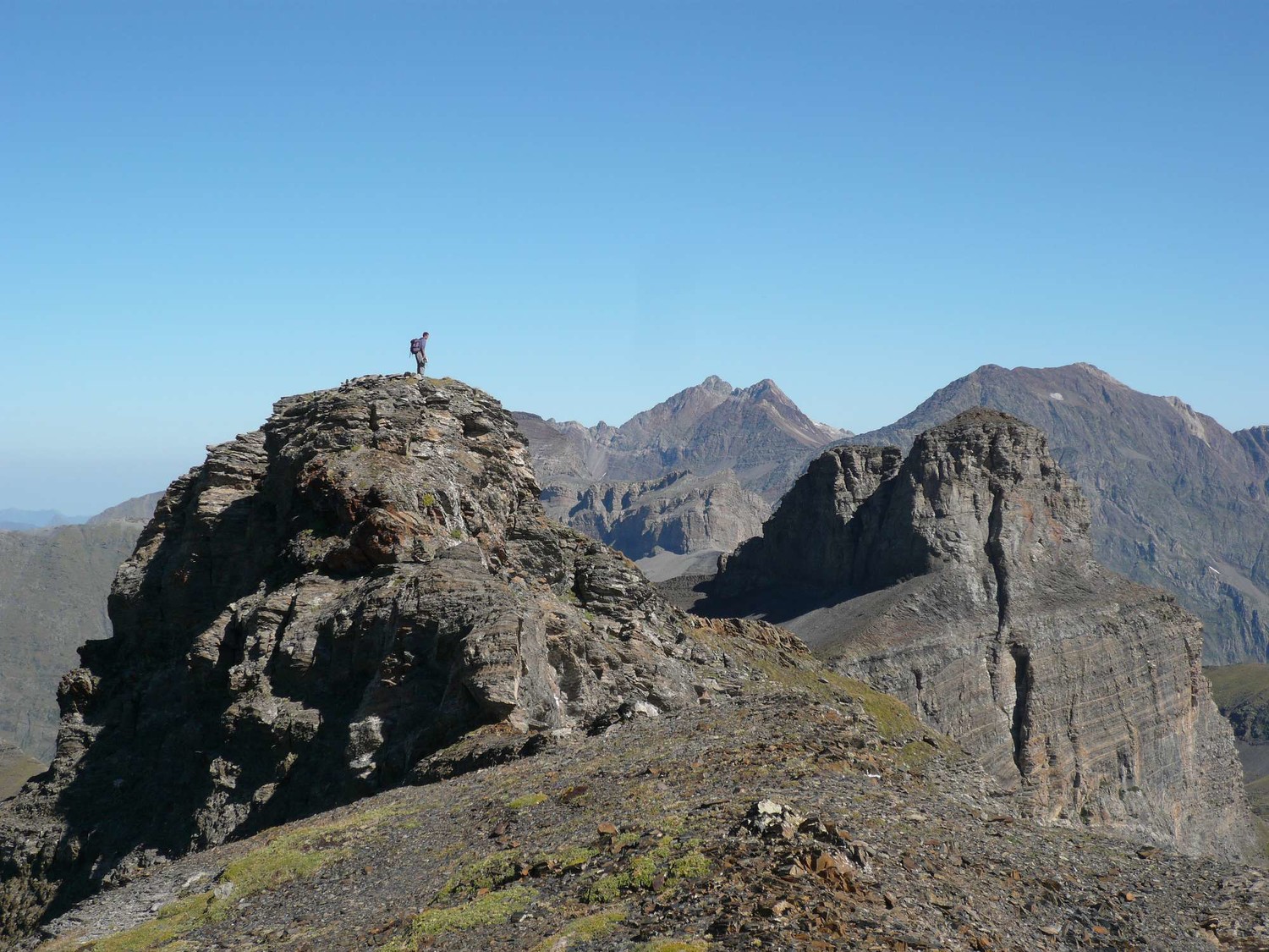 retour par la crête