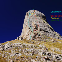Roche Robert - Voies classiques de la face SE