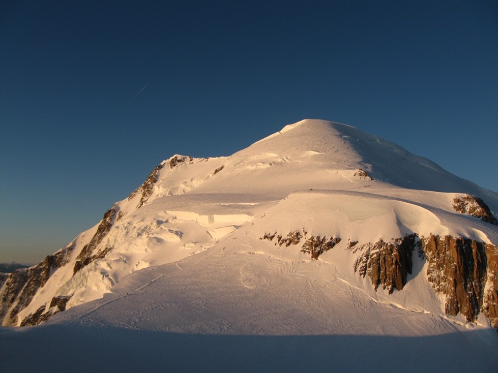 Mont Blanc vu du col de la Brenva