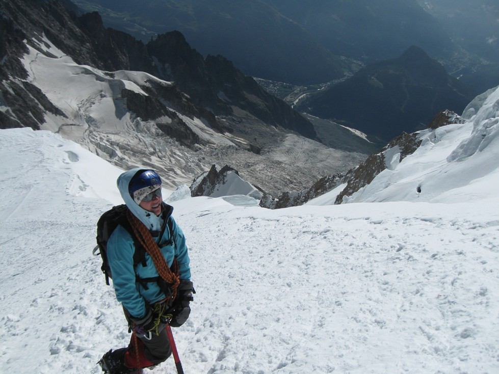 Glacier de la Brenva...non c'est pas par là...