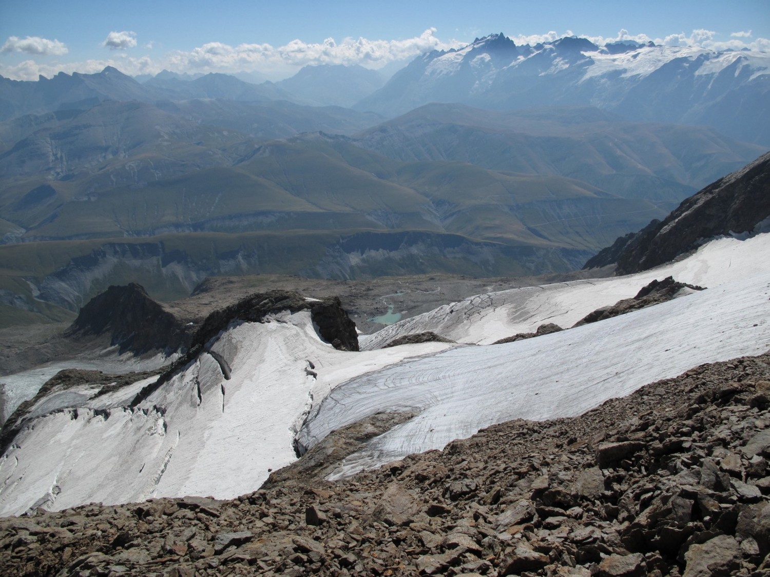 Le glacier des Quirlies