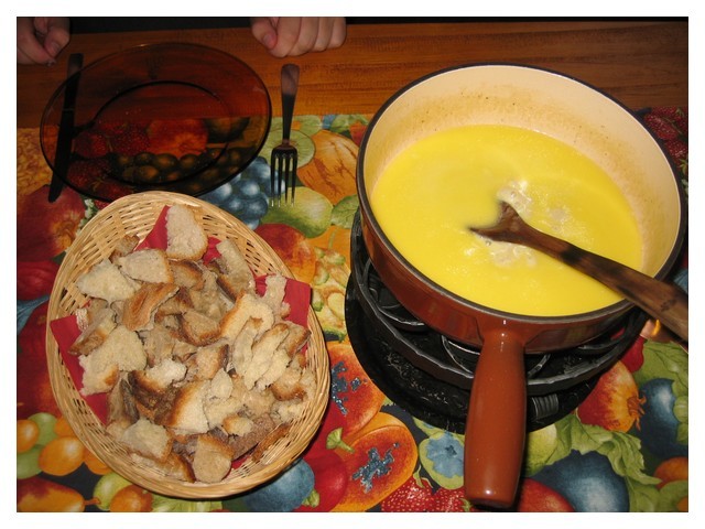 Fondue servie au Plan des Gouilles