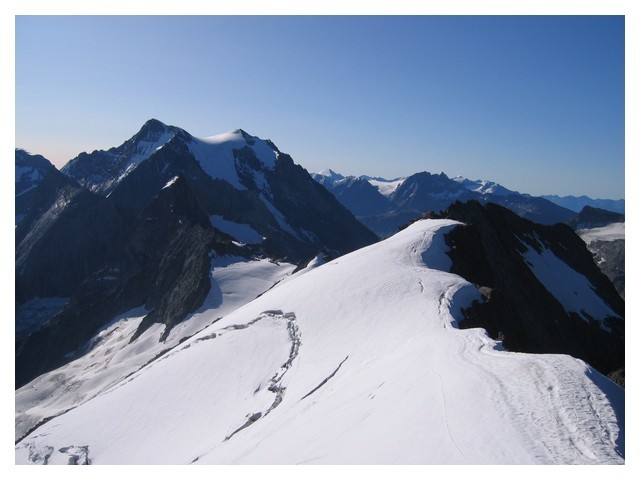 Grande Casse vue du sommet du Grand Bec