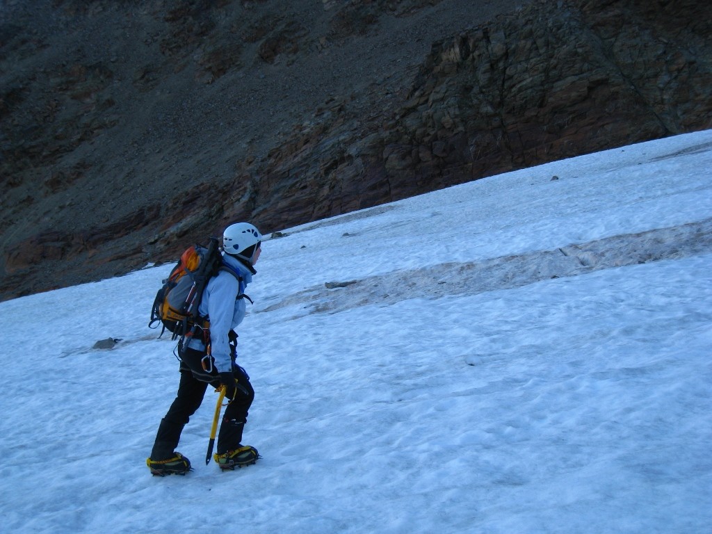 Une étoile sur le glacier...