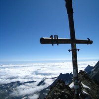 Enfin au sommet du plus difficile 4000 des Alpes ! :)