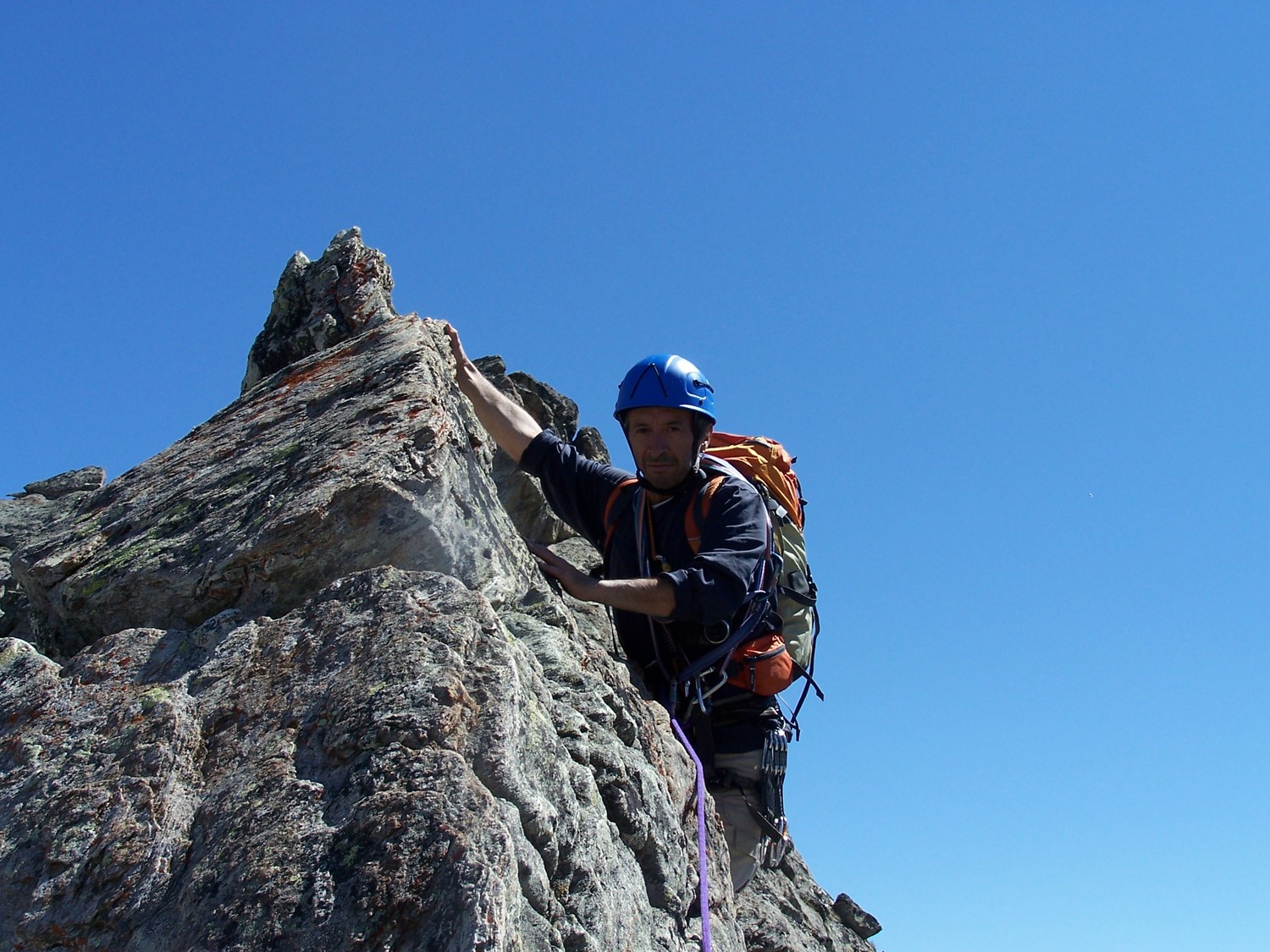Remi quelque part sur l'arête