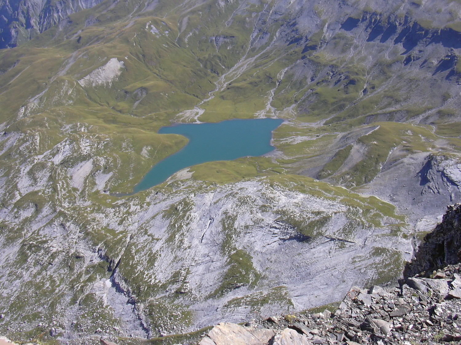 Lac d'anterne du sommet