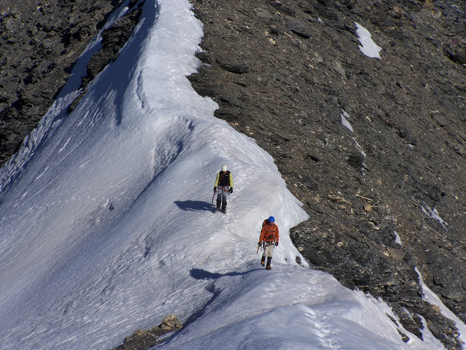 La sortie au col de Vallonbrun