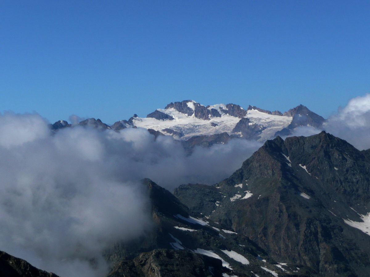 Massif du Grand Paradis, vu du Monte Glacier