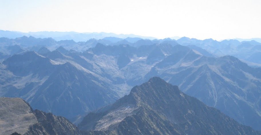 paysage au sommet
