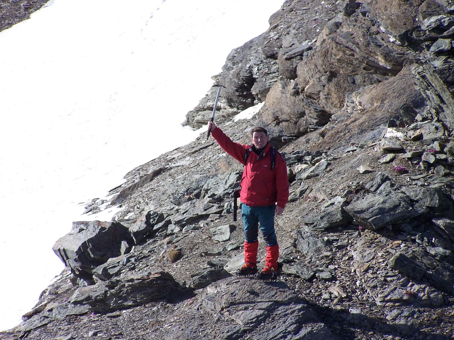 Fred au col de l'ouille noire