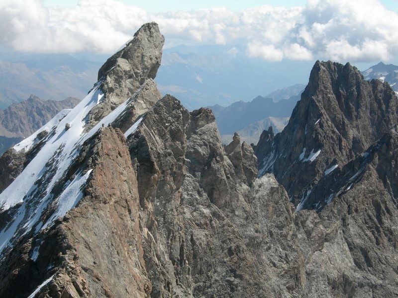 Le Doigt de Dieu vu du sommet du Grand Pic