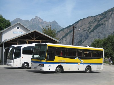 Les bus pour Bourg d'Oisans