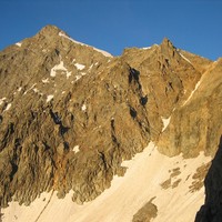 Arête N de Neige Cordier et Brèche de la Plate des Agneaux