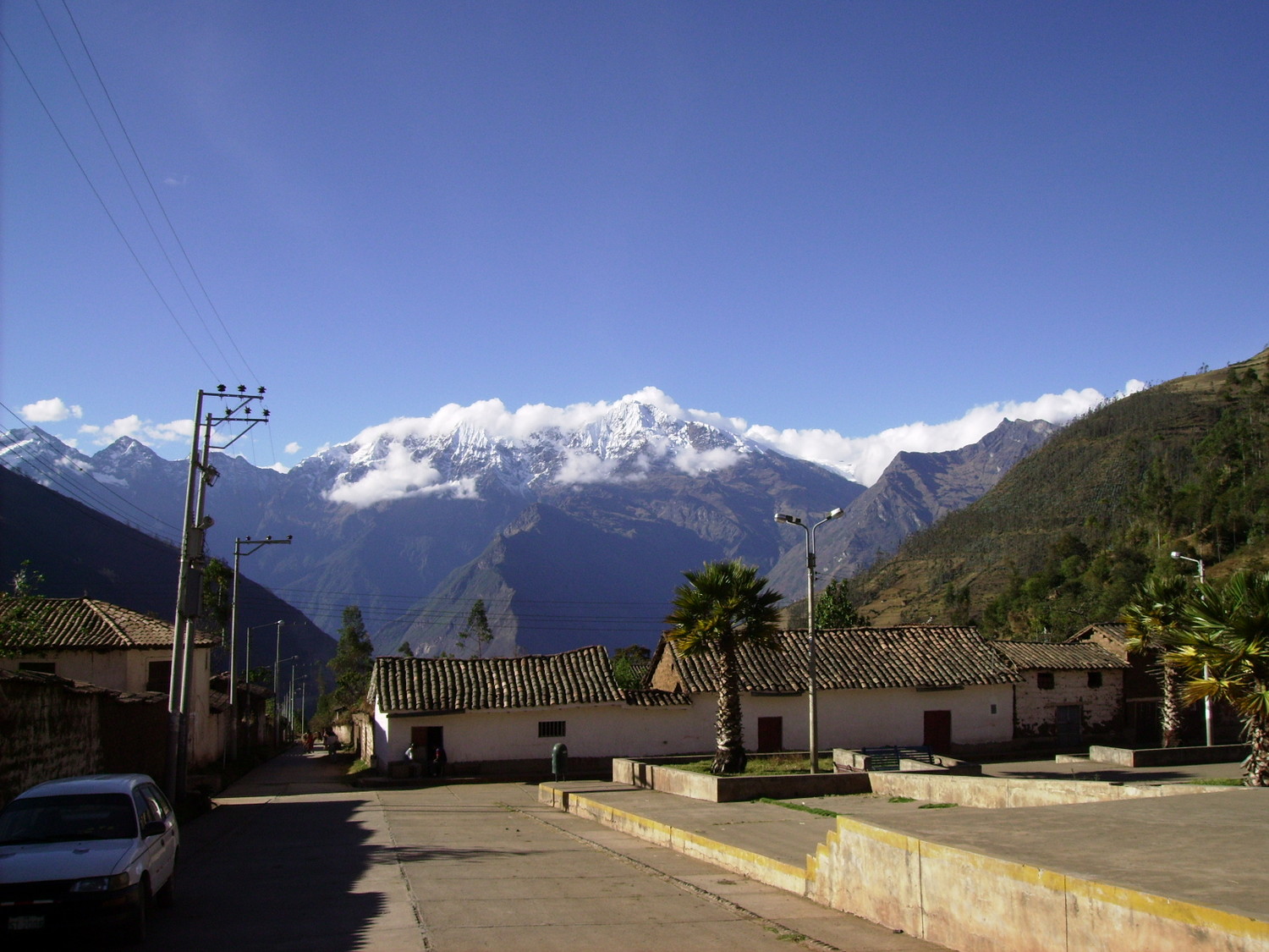 Village de Cachora - Le Salkantay en fond