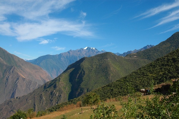 Marampata - Au fond vallon du Choquequiraw