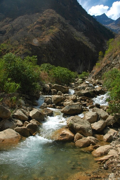 Le fameux Rio Blanco, 1800msnm