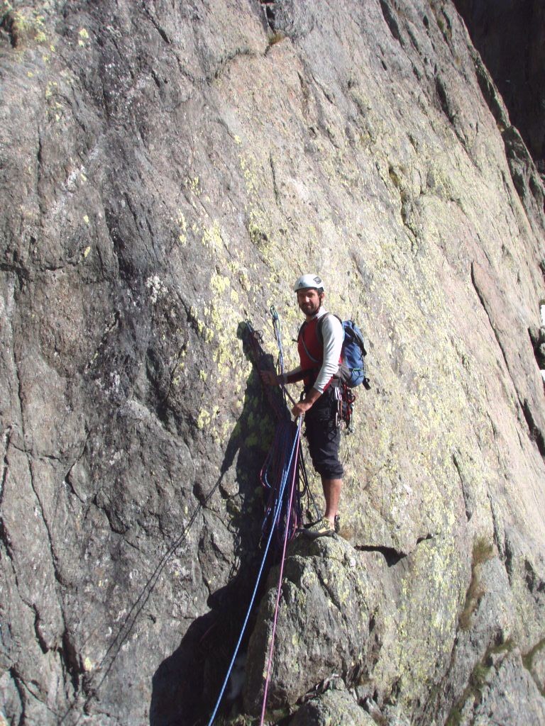 Aig des Crochues, Lux, R1 bis, Serge