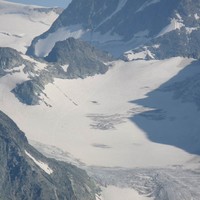 partie finale du glacier de Pièce vers les Vignettes