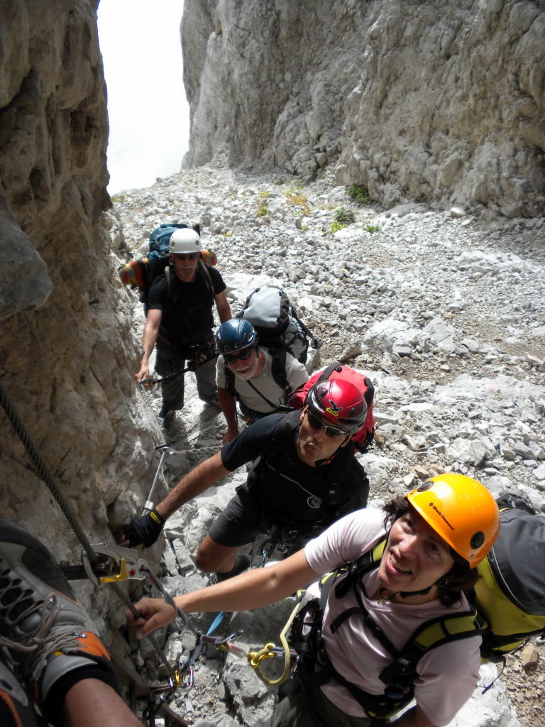 Dans le Sentier Castiglioni