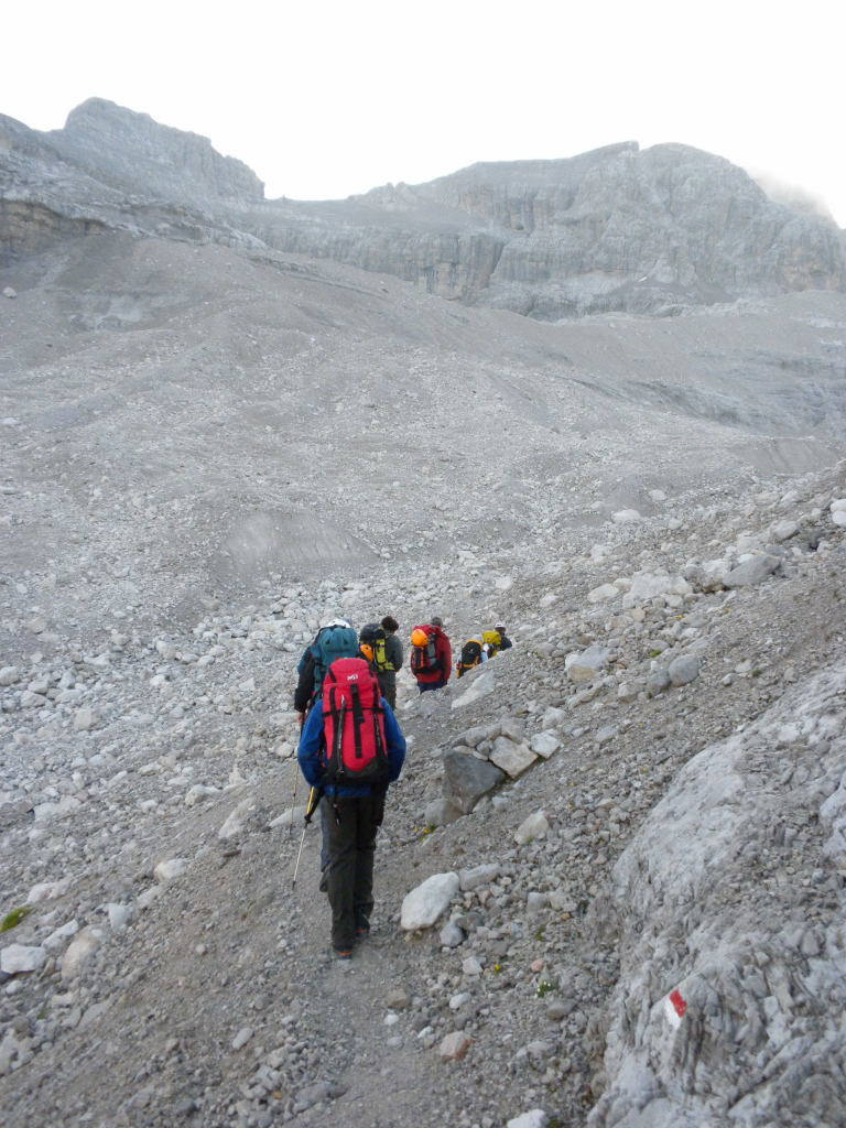 En montant à la Bocca di Camosci