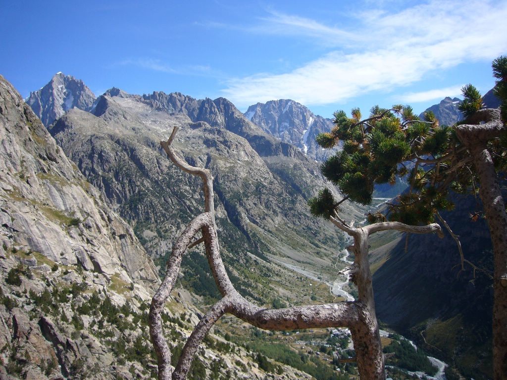 vue à l'est