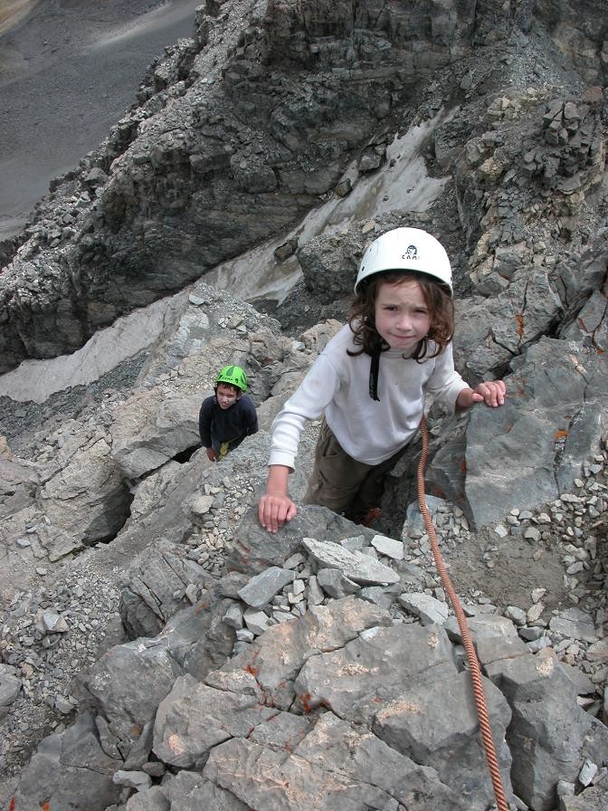 escalade au delà de la brêche