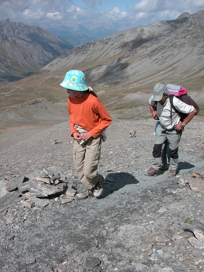 Delphine et Didier dans la montée