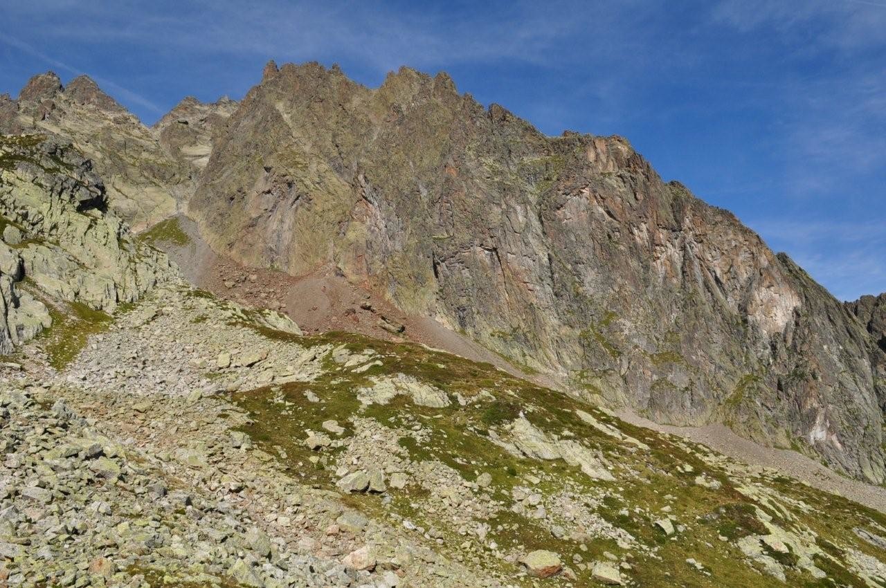 La Mesure, avec le pierrier en V sur la G