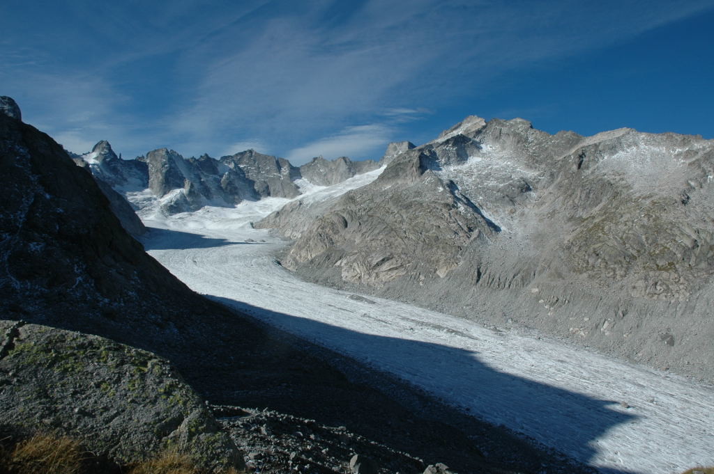Fond du Val Forno, avec la Cima di Castello