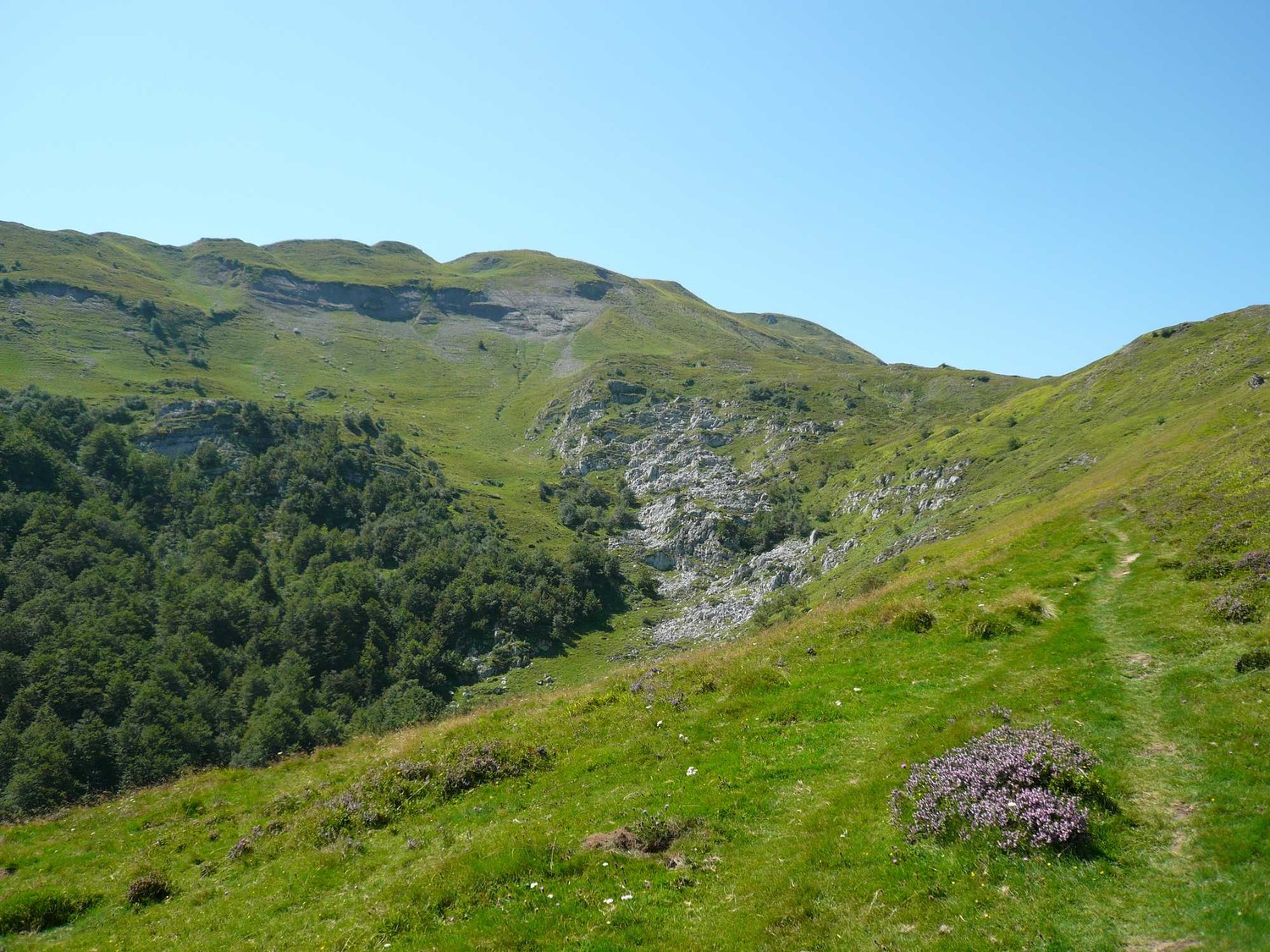 montée au col d'Aran
