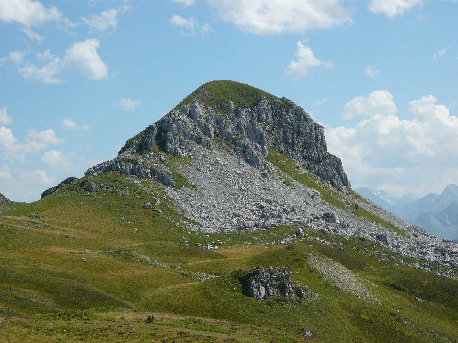 Mailh Massibé depuis le plateau