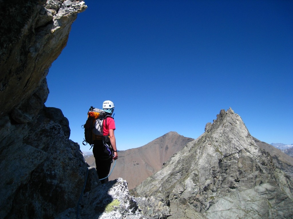 Vers le col des Aiguilles...